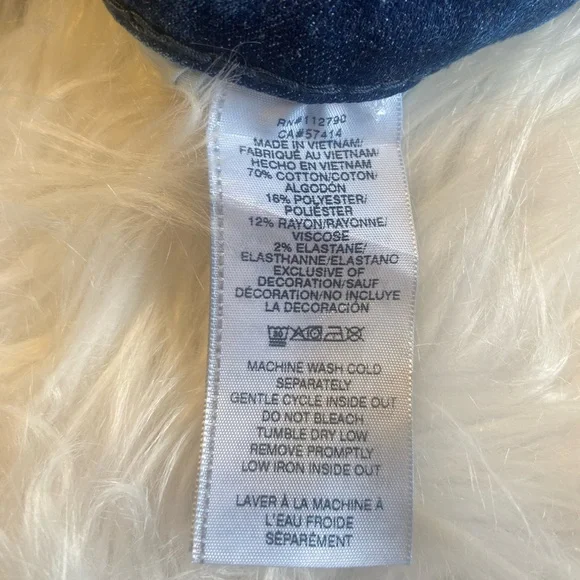 True Religion Jennie Curvy Pink Stitch Mid Rise Skinny TikTok Jeans Size 26/27 - Picture 9 of 10